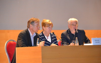 s lijeva prof. Reinhard Schmidt (Aus), prof. Maja Relja (Cro), prof, Zvezdan Pirtošek (Slo)