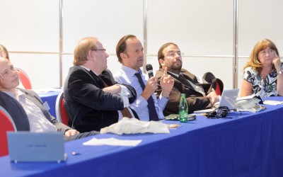 s lijeva - prof. Tom Warner (UK), prof. Dirk Dressler (Ger), prof. Joachim K. Krauss (Ger), prof. Norbert Kovacs (Hun), prof. Maja Relja (Cro)